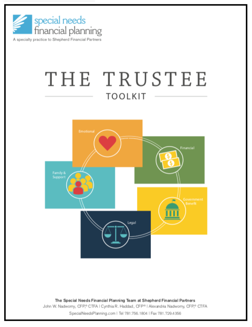 Download the Parent's Guide to Special Needs Trust and Trustee Toolkit